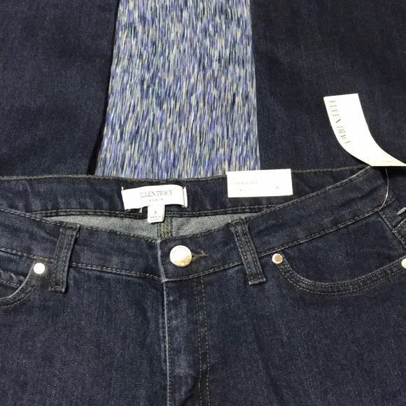 Ellen Tracy Straight Leg Jeans - Picture 4 of 4